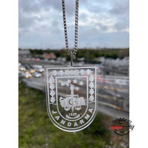 Appcity Jandarma Armalı Dikiz Ayna Süsü